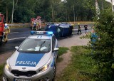 Wypadek w Ujściu. Dwoje rannych dzieci trafiło do szpitala