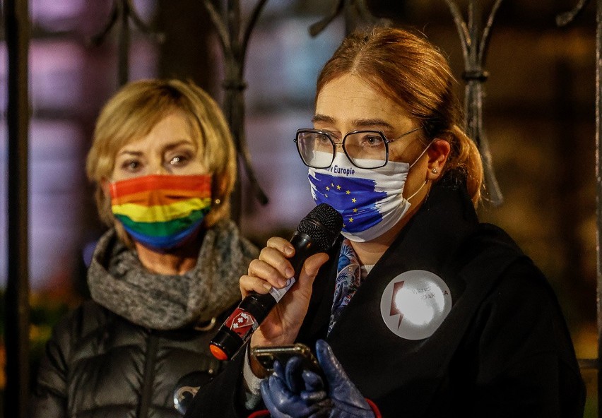 Strajk Kobiet w Trójmieście 3.11.2020 r. Demonstracja przed...