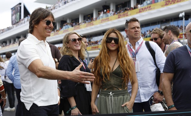 Shakira i Tom Cruise razem na F1 Grand Prix Miami. Co ich łączy?