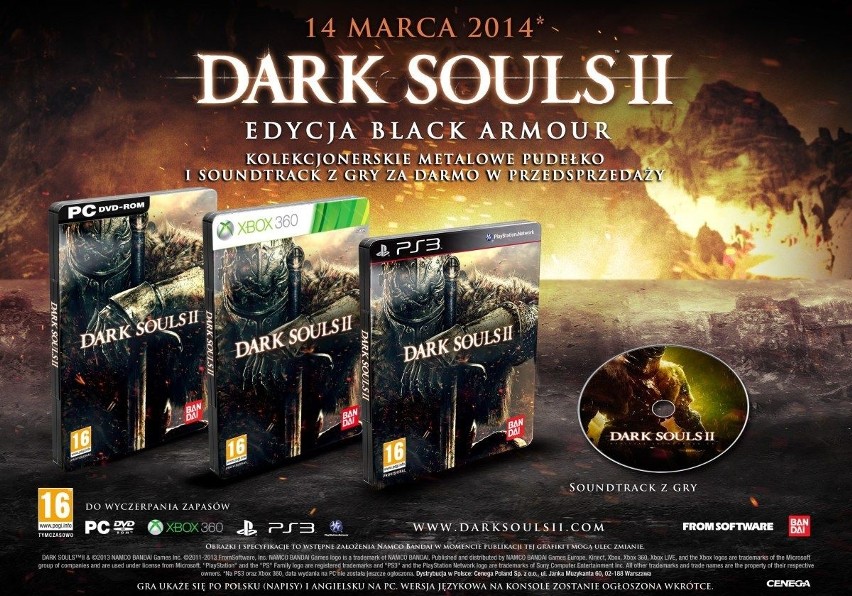 Dark Souls II: Edycja Kolekcjonerska z obowiązkową figurką