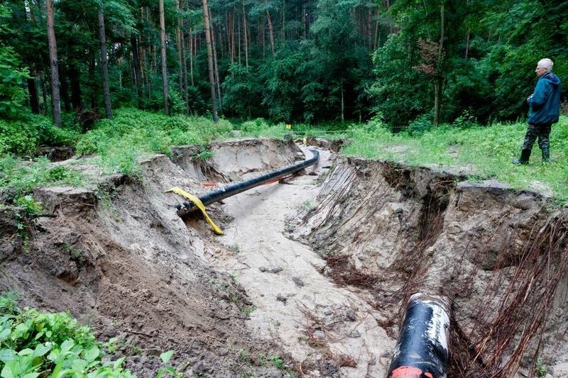 Ulewa, która przeszła kilka dni temu w okolicy Gorzowa,...