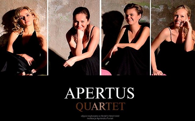 Cztery instrumentalistki czyli Apertus Quartet wystąpi w Kościele Ducha Św.