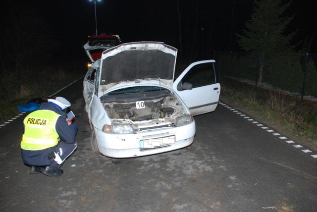 Do wypadku w Ełganowie doszło w czwartek, 26.11.2015 r. ok. godz. 21.30. Czynności śledczych trwały do późnych godzin nocnych