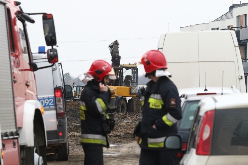 Alarm pod Wrocławiem. Robotnicy przebili gazociąg