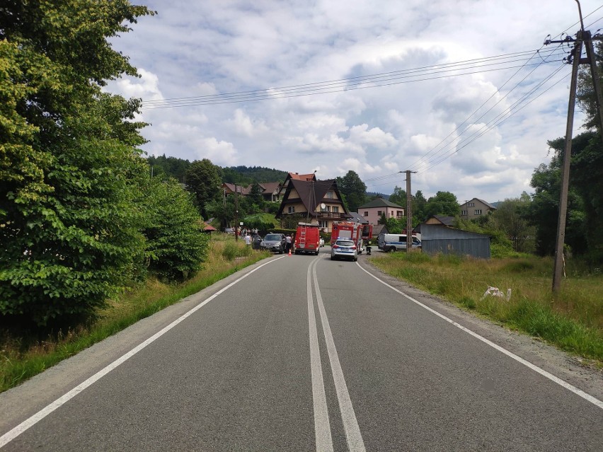 Tragiczny wypadek motocyklistów pod Żywcem. Zginęły dwie...