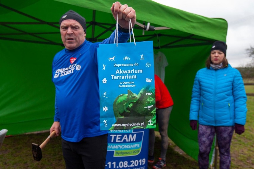 W Myślęcinku odbył się Bieg Serduszkowy dla WOŚP, w trakcie...