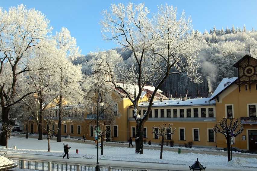 Krynica-Zdrój. Miasto niczym zimowa baśń [ZDJĘCIA]