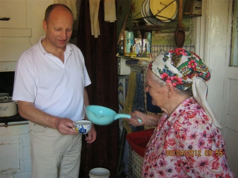 Gości zabrano na wycieczkę na białoruską wieś