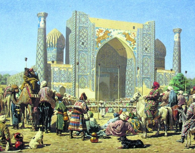 Obraz „Samarkanda” Richarda Karla Karlovitcha Zommera (1866-1939)