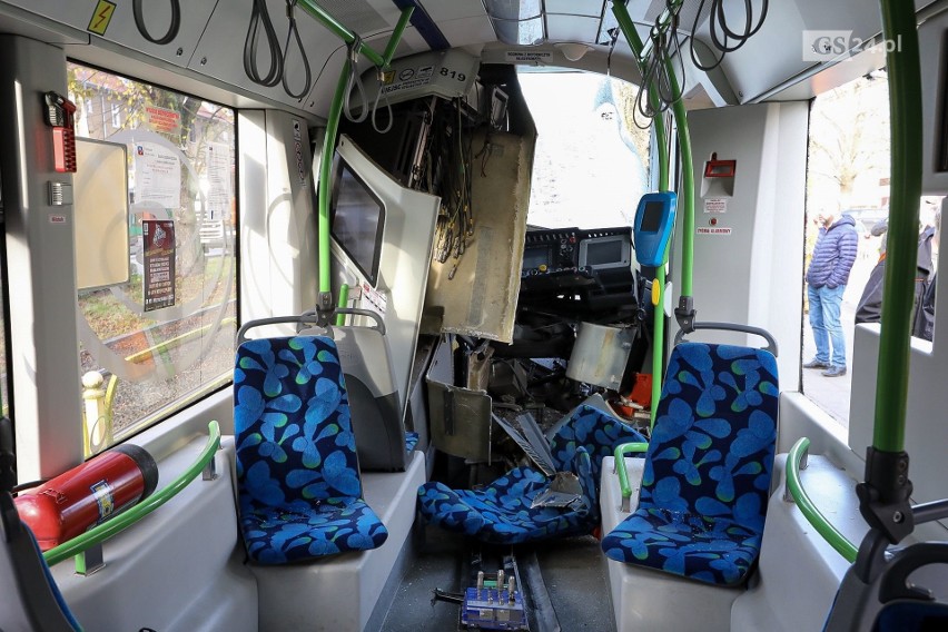 Wypadek tramwajów w Szczecinie przy ul. Żołnierskiej