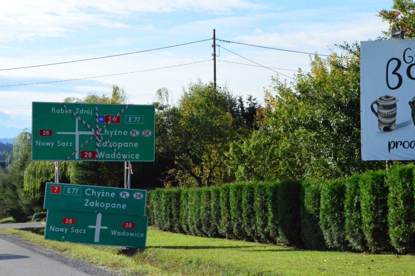 Skomielna Biała (dokładnie tydzień temu) i zmiana...