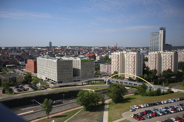 Z wieży wyciągowej Muzeum Śląskiego roztacza się wspaniała panorama na Katowice i okolice. We wtorki wstęp jest bezpłatny