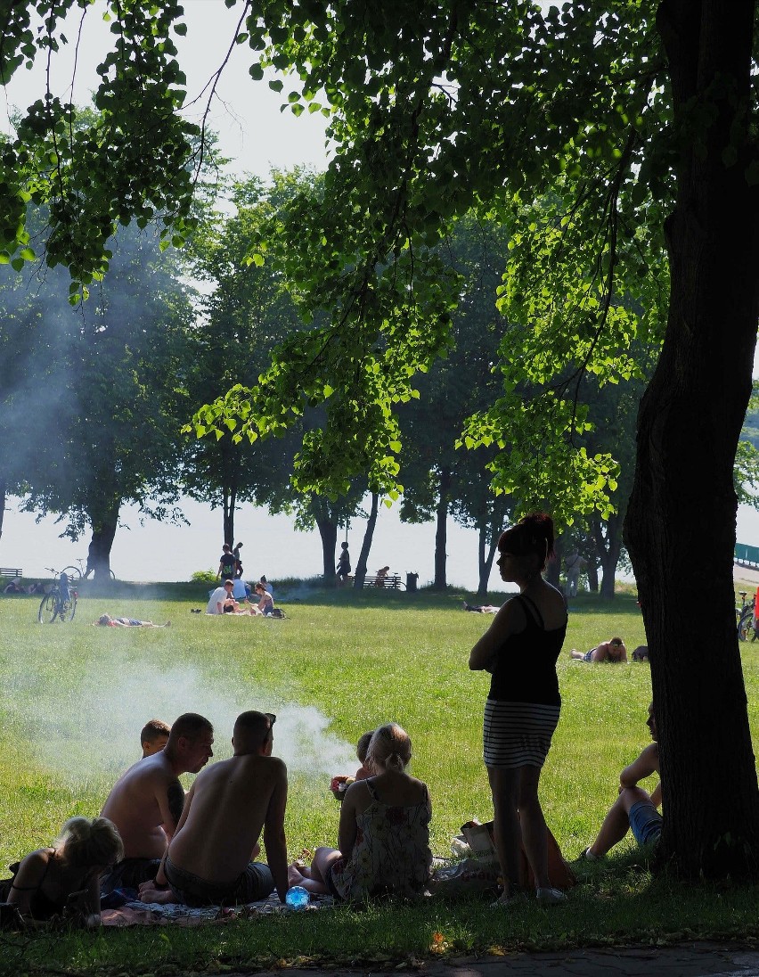 Lublin: Lato w mieście? Upał najlepiej znosi się nad Zalewem Zemborzyckim. Zobacz słoneczną galerię 