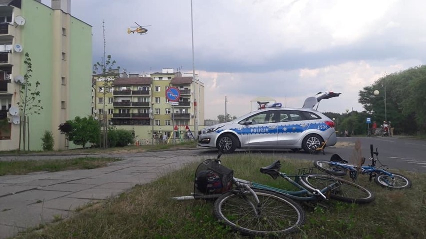 Samochód potrącił w Krapkowicach 6-latka na rowerze.