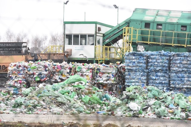 Teren wysypiska zlokalizowanego przy oczyszczalni ścieków w Sulechowie