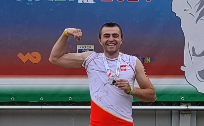 Krzysztof Ziemba, mieszkaniec wsi Szczukocice, drugi w biegu ekstremalnym we Włoszech
