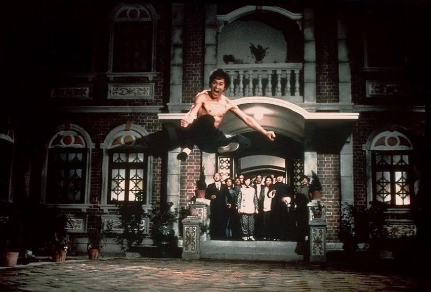 Bruce Lee w filmie "Wściekłe pięści" z 1972 roku