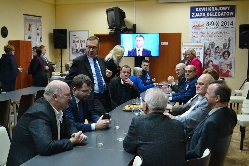 Wybory parlamentarne 2015 Bielsko-Biała: Stanisław Szwed: radość jest wielka [ZDJĘCIA]