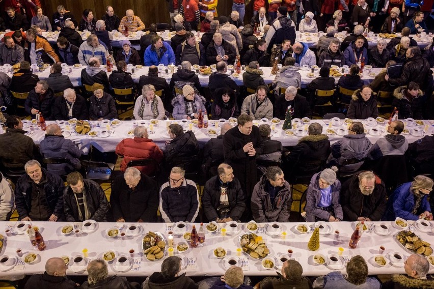 24.12.2018, Sopot. Wigilia dla potrzebujących organizowana...