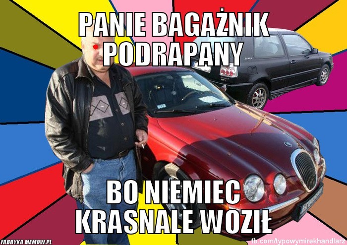 Typowy Mirek [MEM] handlarz aut podbija internet! [NAJLEPSZE ZDJĘCIA]