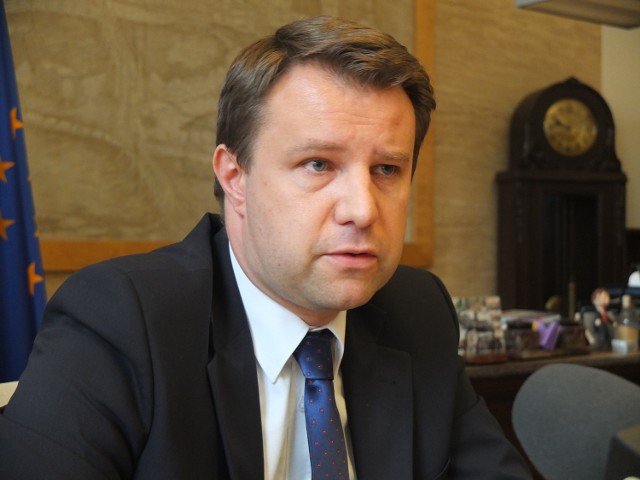 Prezydent Opola Arkadiusz Wiśniewski.
