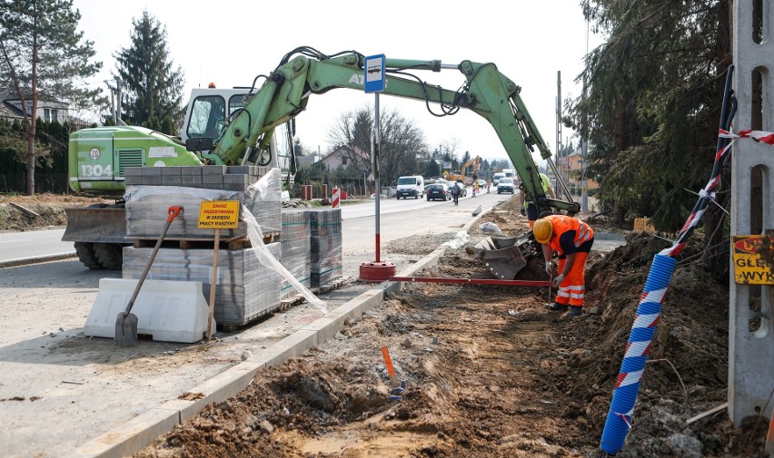 Przebudowa ulicy Sikorskiego w Rzeszowie.