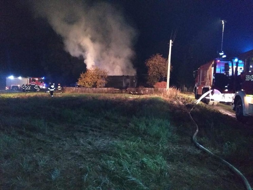 Do groźnego pożaru doszło w sobotę około 02:00 w nocy w...