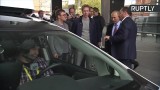 Władimir Putin testuje samochód bez kierowcy (video) 