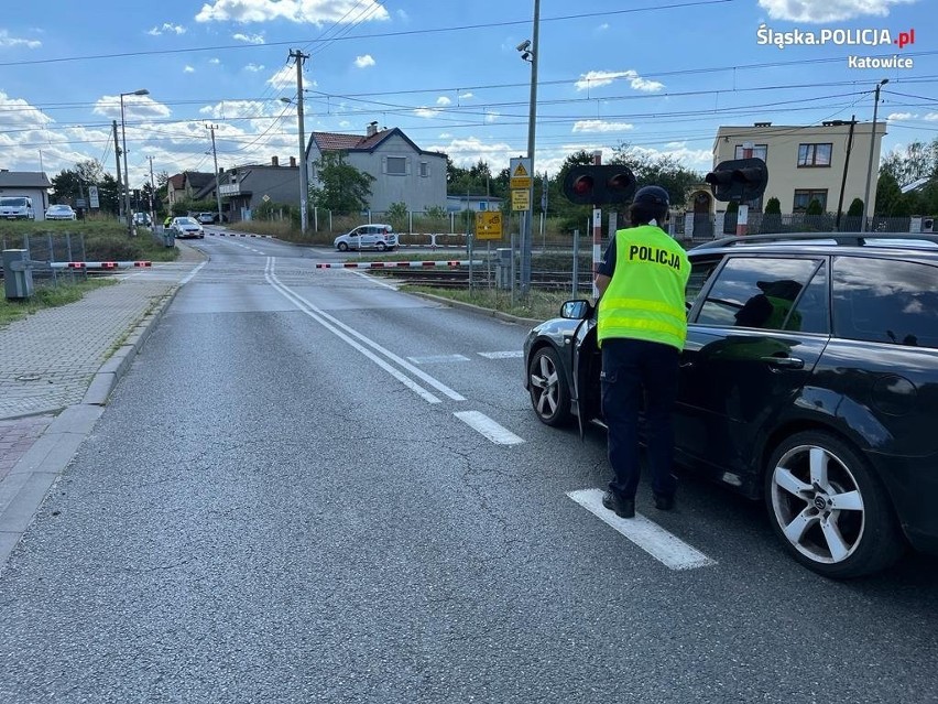 Akcję przeprowadzono na przejeździe kolejowym przy ulicy...