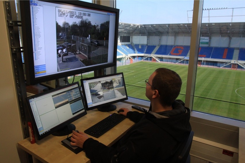 04.11.2011 r. Stadion Piasta Gliwice dzień przed otwarciem....