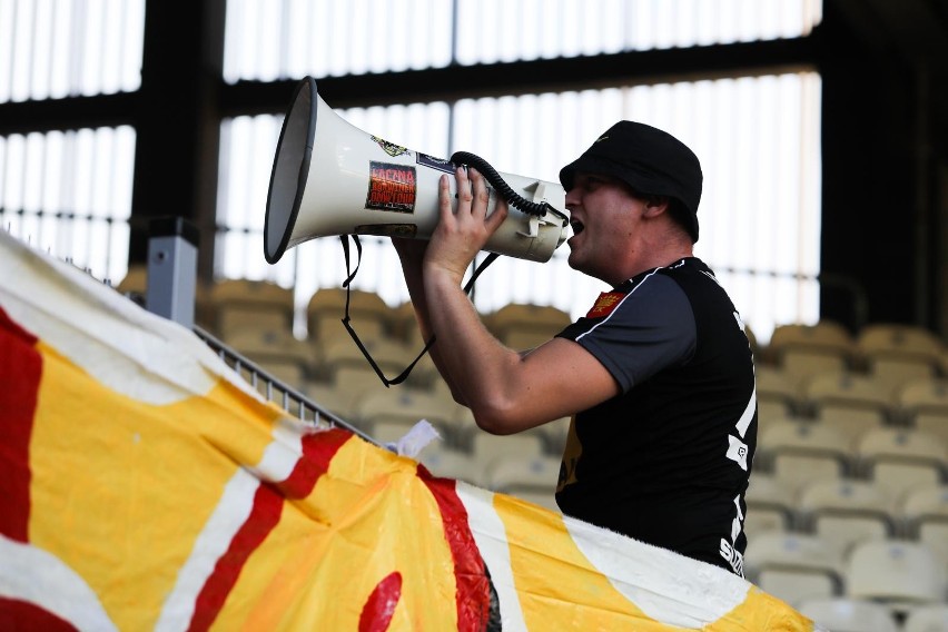 Kibice Korony wspierali swój zespół w Krakowie. Zobacz fanów na trybunach stadionu Cracovii [ZDJĘCIA]