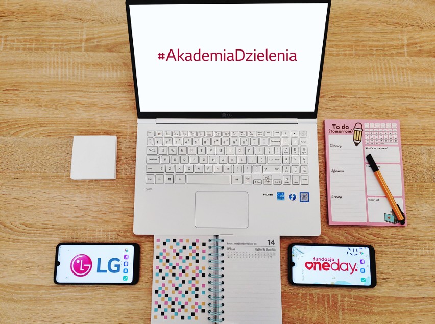 LG rozpoczęło akcję #AkademiaDzielenia i przekazuje laptopy oraz smartfony do domów dziecka. Pomóc może każdy
