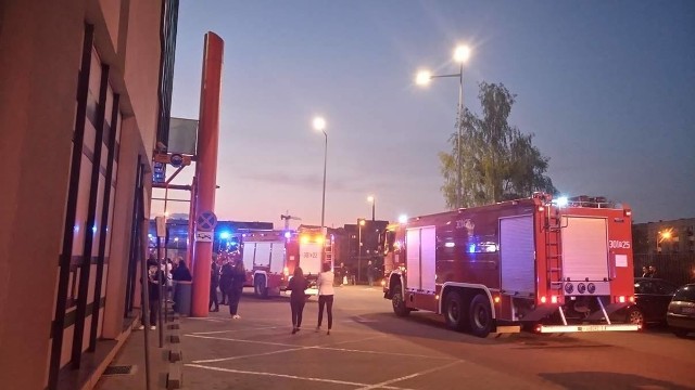 Alarm przeciwpożarowy włączył się w gorzowskim centrum handlowym Panorama.