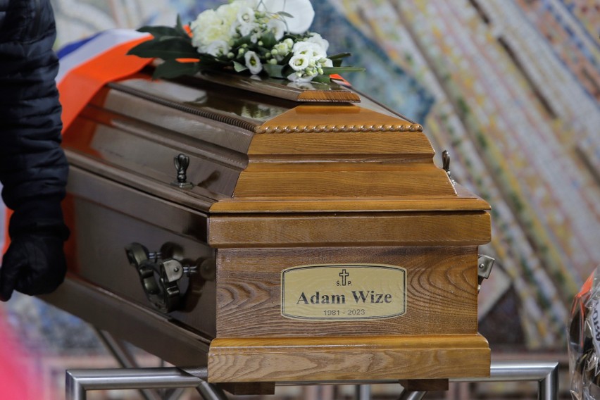Pogrzeb Adama Wize, znanego poznańskiego przedsiębiorcy i...