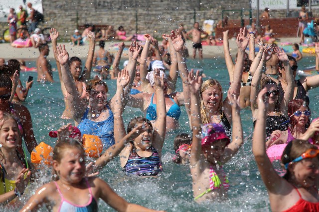 Aqua aerobik i inne atrakcje Kąpieliska Leśnego w Gliwicach