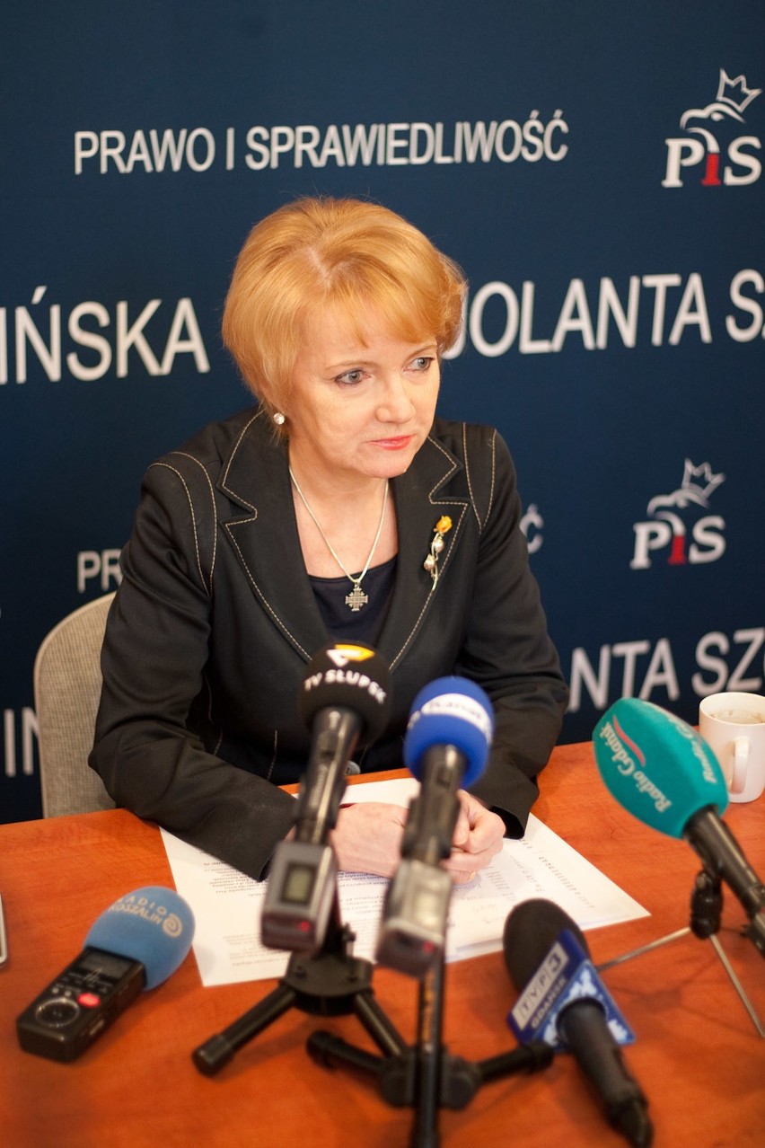 Jolanta Szczypińska - konferencja prasowa