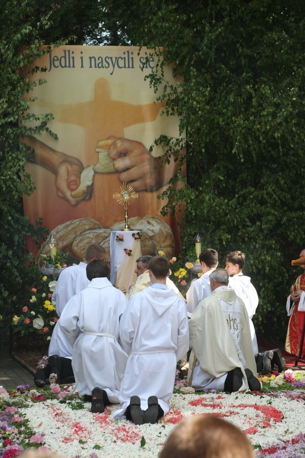 Procesja Bożego Ciała w Słupsku