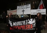 "Precz z islamskim terroryzmem". Protest w Szczecinie