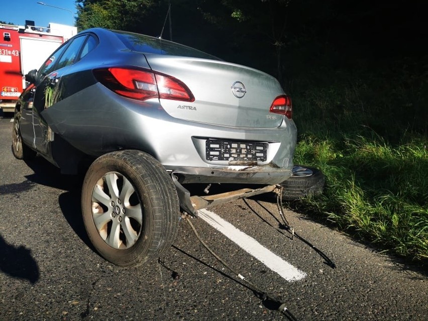 Wypadek na ul. Gdańskiej w Koszalinie