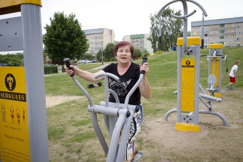 Nowa siłownia pod chmurką na Zielonych Wzgórzach