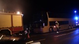 Mszana Dolna. O krok od tragedii. Zapalił się autobus którym podróżowały dzieci