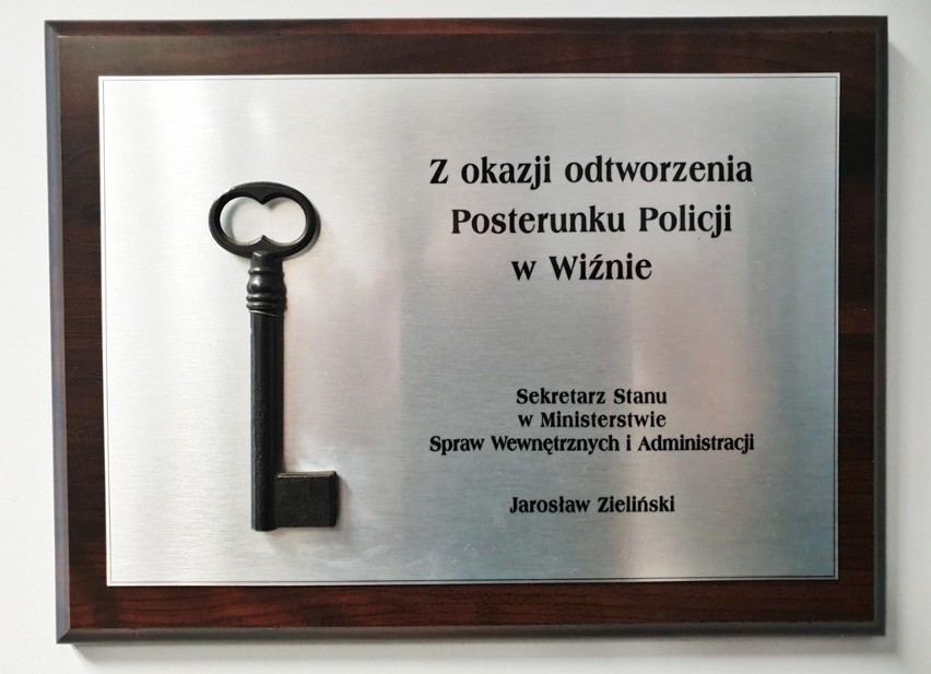 Wizna. Nowy posterunek policji otwarty. Policjanci dostali też nowy samochód (zdjęcia)