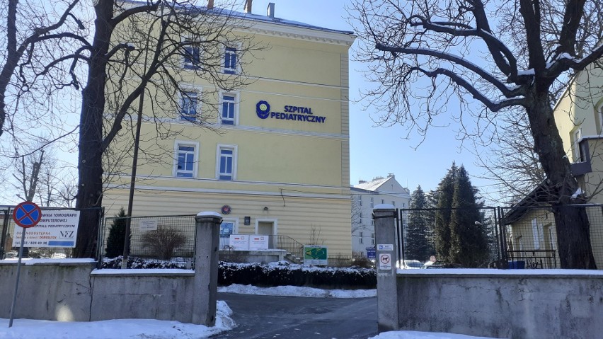 Sytuacja Szpitala Pediatrycznego w Bielsku-Białej w...