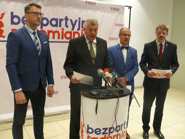 Od lewej: Robert Dębicki, Kazimierz Woźniak, Ryszard Fałek i Jarosław Kowalik