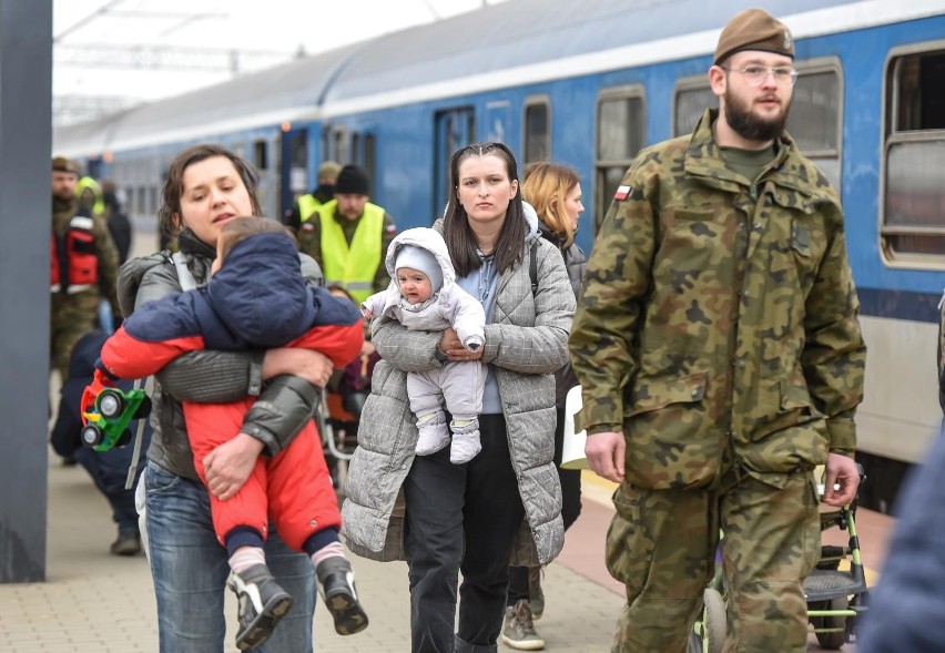 Uchodźcy z Ukrainy w Katowicach i innych miastach...
