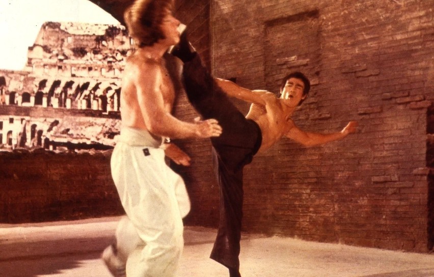 Bruce Lee w filmie "Droga smoka" z 1972 roku