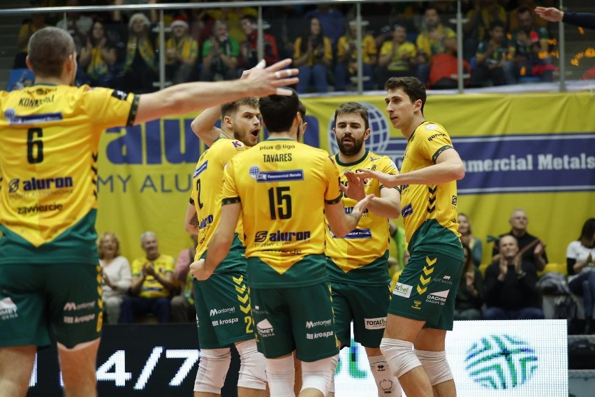 6.12.2022 r. PlusLiga: Aluron CMC Warta Zawiercie - Ślepsk...