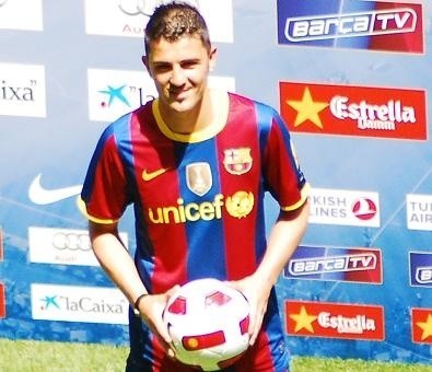 Zanim David Villa zagra w barwach FC Barcelony, musi postarać się o dobry wynik z reprezentacją Hiszpanii.