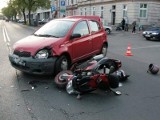 Wypadek w Opolu. Kierująca wymusiła pierwszeństwo
