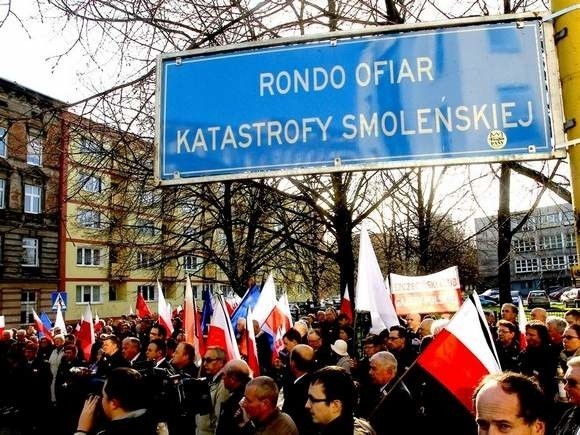 Uroczystości z okazji pierwszej rocznicy katastrofy smoleńskiej